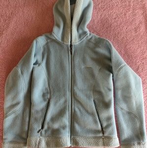 Patagonia Synchilla fleece zip up hooded jacket xs